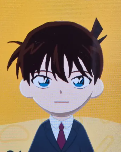 Mii-Porträt von Detective Conan