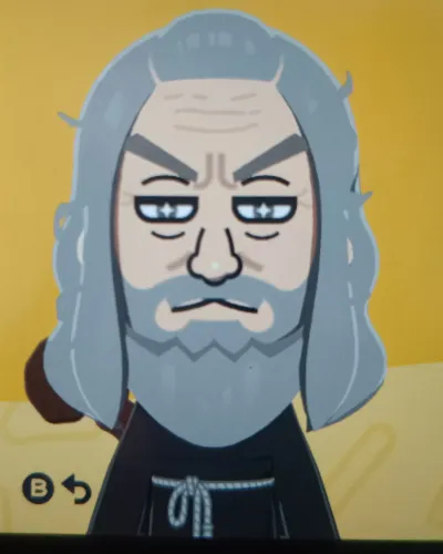 Mii portrait of Gandalf/Trandir
