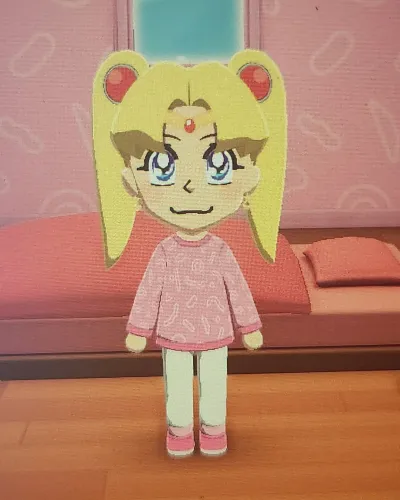 Mii-Porträt von Sailor Moon