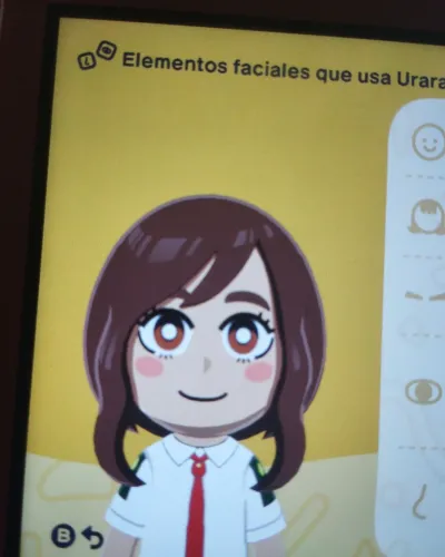 Mii-Porträt von Ochako uraraka