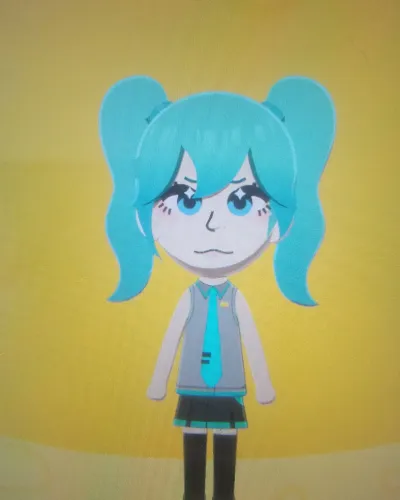 Mii-Porträt von Miku