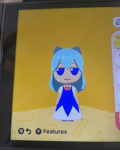 Mii-Porträt von Cirno