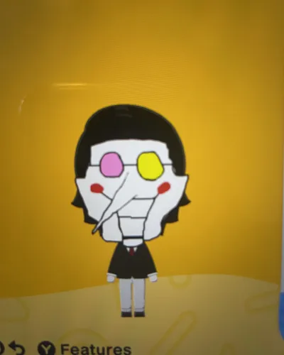 Mii portrait of Spamton