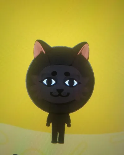 Mii-Porträt von Felix! My irl kitty