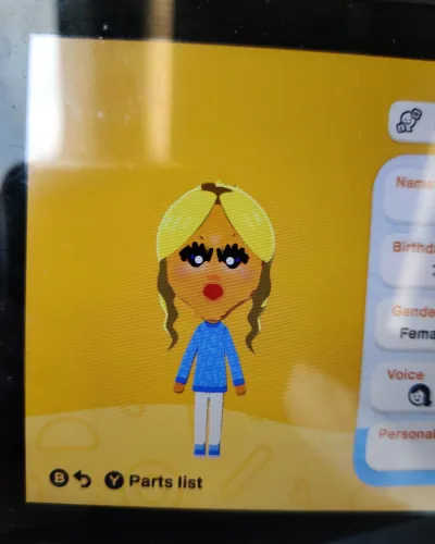 Mii-Porträt von Angie von green