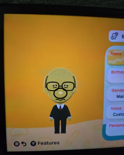 Mii-Porträt von Dr. Dingus (V2)