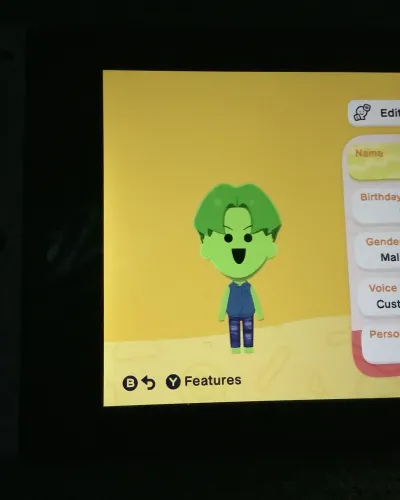Mii-Porträt von Cricket green