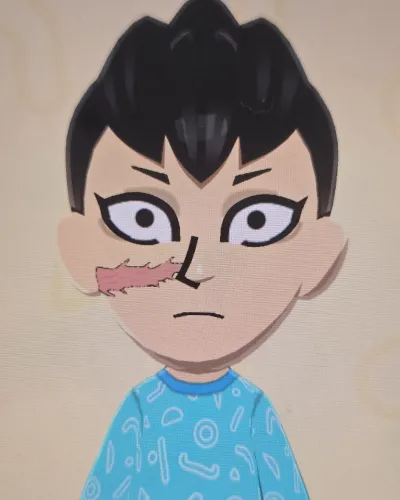 Mii-Porträt von Gen'ya Shinazugawa