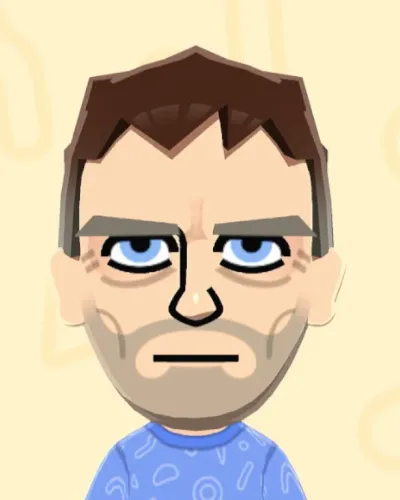 Mii-Porträt von Dr. Gregory House