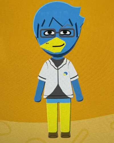 Mii-Porträt von Berdly