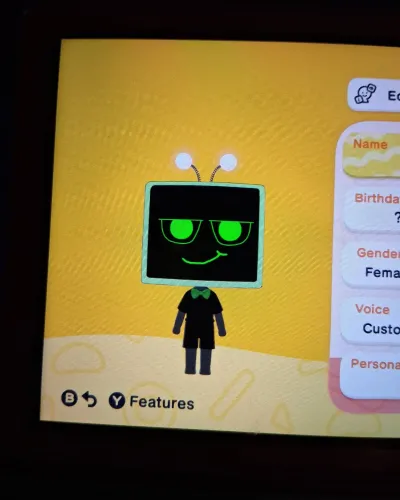 Mii-Porträt von Vee