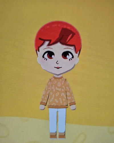 Mii-Porträt von Fire