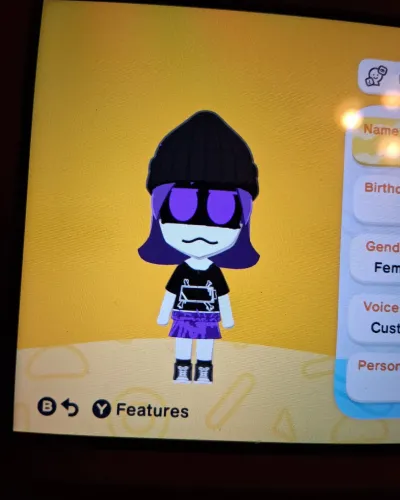 Mii-Porträt von Uzi