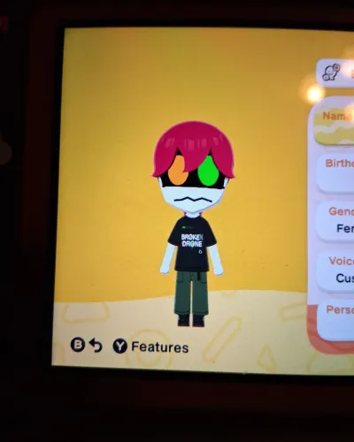Mii-Porträt von E (My murder drones OC)