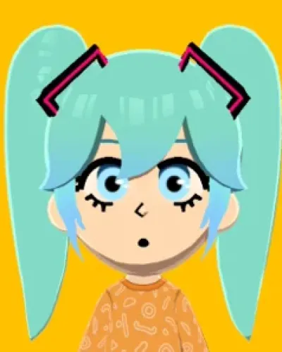 Mii-Porträt von Hatsune Miku