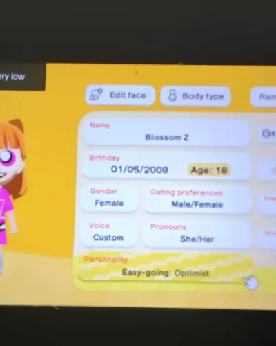 Mii-Porträt von Blossom Z