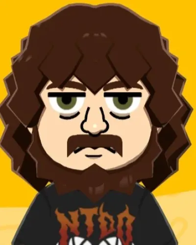 Mii-Porträt von Hunter Hancock (Papa Meat)