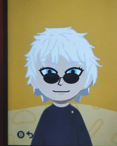 Mii-Porträt von Satoru Gojo