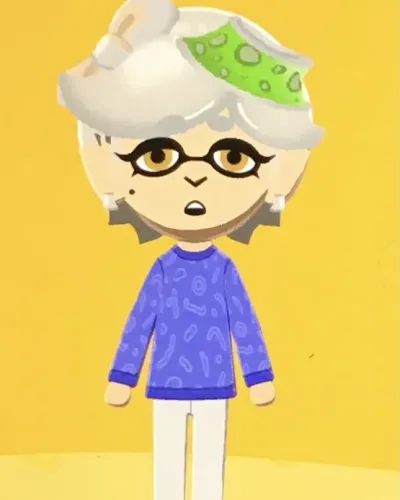 Mii-Porträt von Marie Cuttlefish