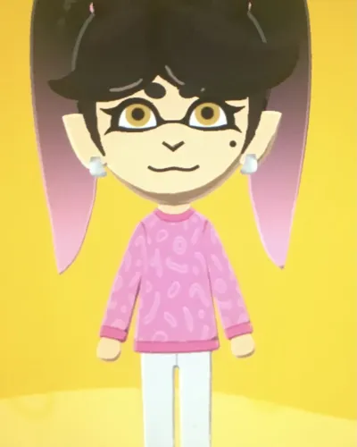 Mii-Porträt von Callie Cuttlefish