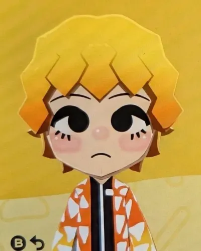 Mii-Porträt von Zenitsu