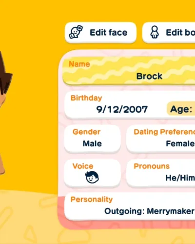 Mii-Porträt von Brock