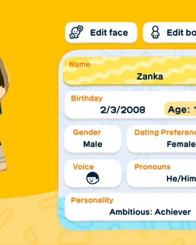 Mii-Porträt von Zanka