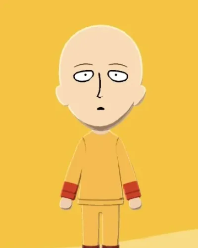 Mii-Porträt von Saitama One Punch Man