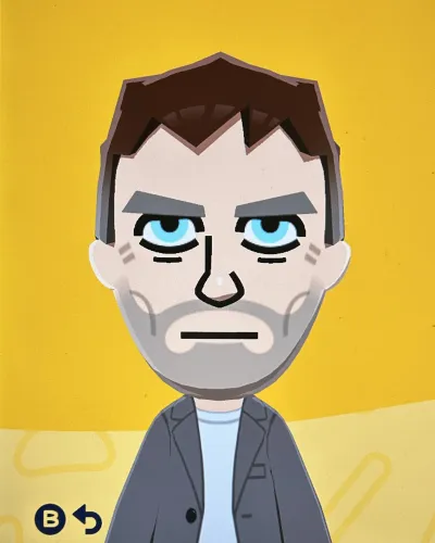 Mii-Porträt von Dr. House