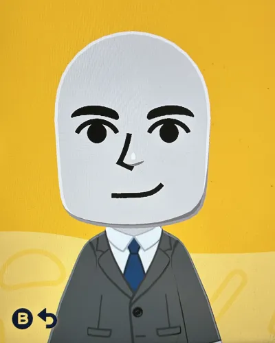 Mii-Porträt von Luke The Notable