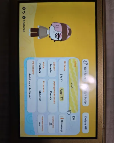 Mii-Porträt von Cofi
