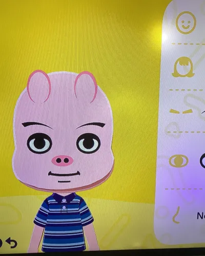Mii portrait of Piggly Wiggly