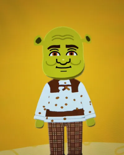Mii-Porträt von Shrek