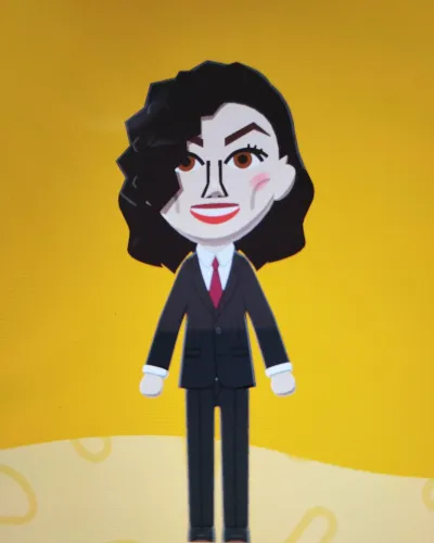 Mii-Porträt von Michael Jackson