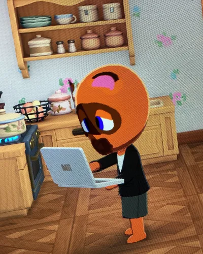 Mii-Porträt von Tom Nook