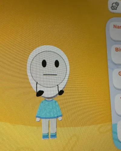 Mii-Porträt von Golf ball