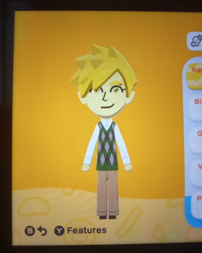 Mii-Porträt von Flowery