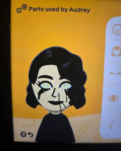 Mii-Porträt von Audrey Drew
