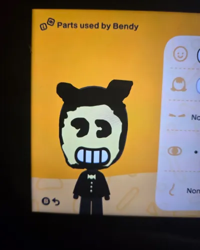 Mii-Porträt von Bendy (cartoon)