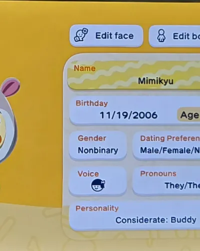 Mii-Porträt von Mimikyu