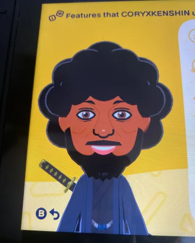 Mii-Porträt von Cory