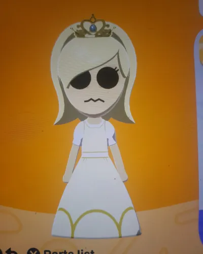 Mii-Porträt von Queen Olivia