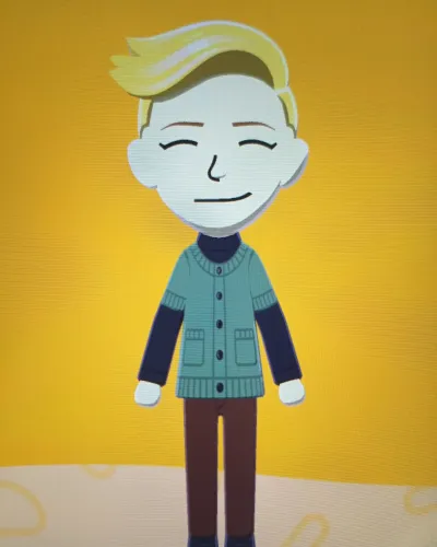 Mii-Porträt von Flowery