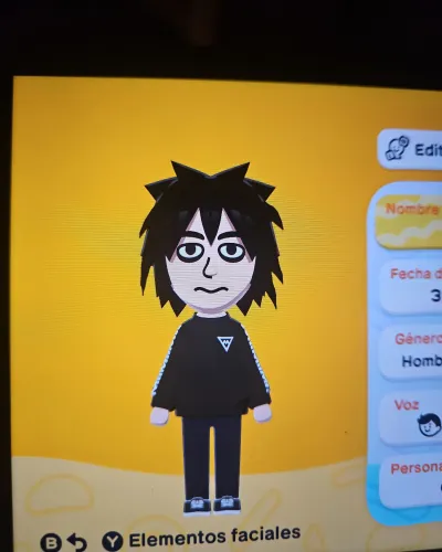 Mii-Porträt von L  (Death note)
