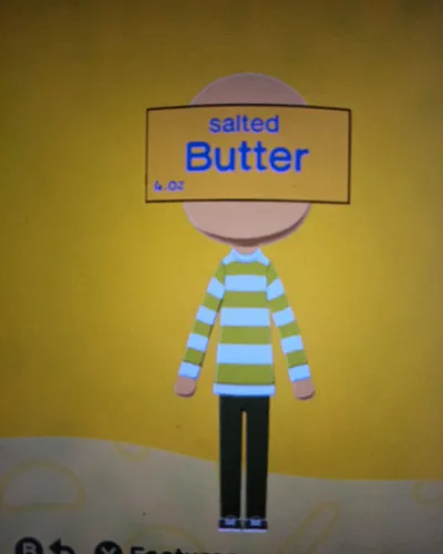 Mii-Porträt von Mr. Butter