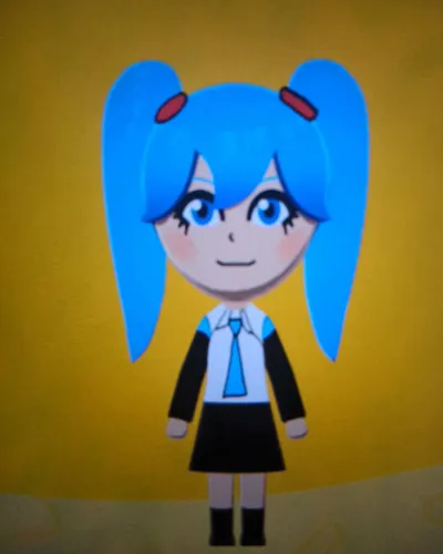 Mii-Porträt von Miku
