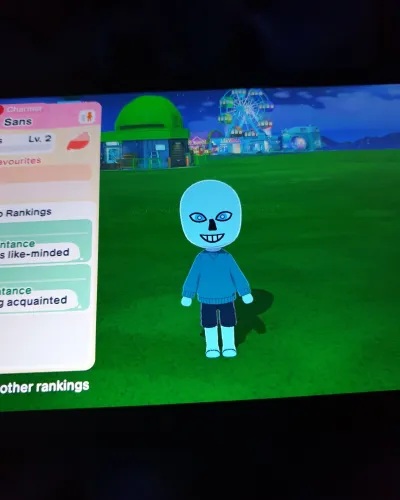 Mii-Porträt von Sans