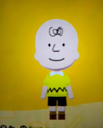 Mii-Porträt von Charlie Brown