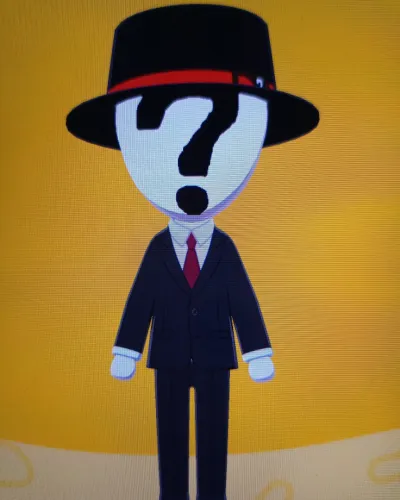 Mii-Porträt von Mr. Mystery