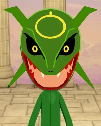 Mii-Porträt von Rayquaza